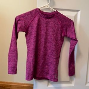 Girls Reebok long sleeved active top. Size medium